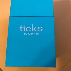 Black Italian Leather Tieks flats, worn only once!